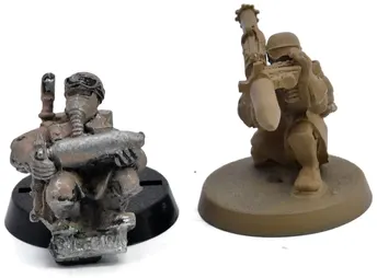 ASTRA MILITARUM 2 Steel Legion Rocket Missile Launcher #5 Warhammer 40K 6451
