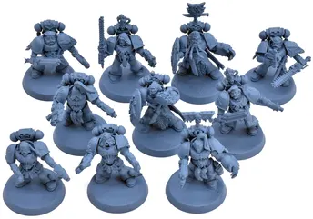 SPACE WOLVES 10 Wolf Guards #1 Warhammer 40K 6772