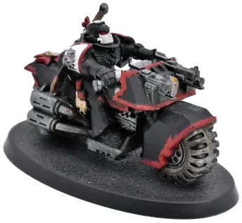 BLACK TEMPLARS Biker #1 Warhammer 40K 9865