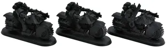 BLACK TEMPLARS 3 Bikers #1 Warhammer 40K 9858