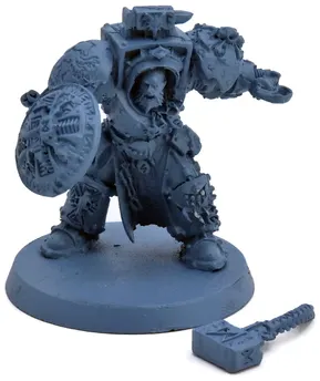 SPACE WOLVES Arjac Rockfist Anvil of Fenris #1 FINECAST 40K Broken 0304