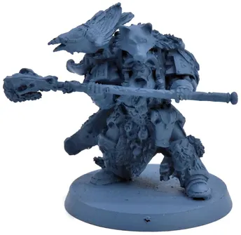 SPACE WOLVES Njal Stormcaller In Terminator Armour #1 Warhammer 40K FINECAST 397