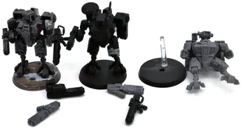 TAU EMPIRE 3 Xv8 Crisis Battlesuits #4 Warhammer 40K 0946
