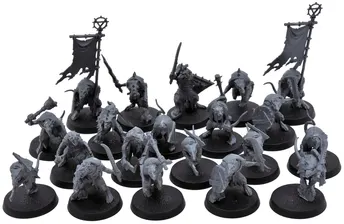 SKAVEN 20 Clanrats #1 Warhammer Sigmar 1516