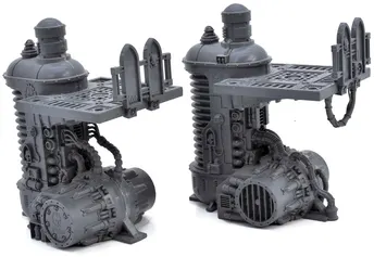 SCENERY & TERRAIN Thermic Plasma Regulators #1 Warhammer 40K 2131