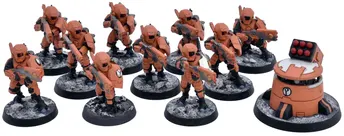 TAU EMPIRE 10 Fire Warriors #1 Warhammer 40K 2452