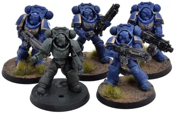 SPACE MARINES 5 Heavy Intercessors #1 Warhammer 40K 2544