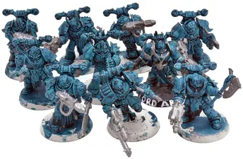 CHAOS SPACE MARINES 10 Legionaries #1 Warhammer 40K 2551