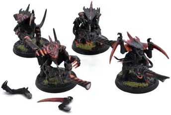 TYRANIDS 4 Tyranid Warriors #2 Warhammer 40K 3817