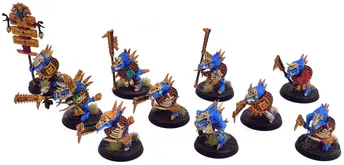 SERAPHON 10 Saurus Guards #2 Warhammer Sigmar 6726