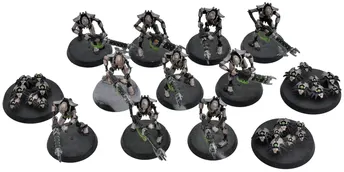 NECRONS 10 Necron Warriors +3 Scarabs #1 Warhammer 40K 8058