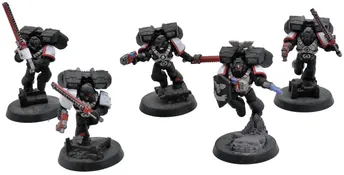 SPACE MARINES 5 Assault Marines Squad #1 Warhammer 40K 8584