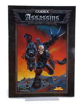 40K BOOK Codex Assassins #1 OK CONDITION Book 40K codex 0075