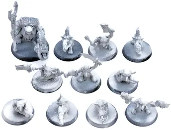 ORKS 10 Gretchin With Runtherd #4 Warhammer 40K 7243