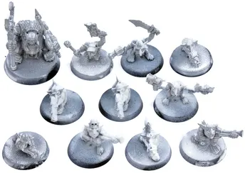 ORKS 10 Gretchin With Runtherd #2 Warhammer 40K 7441