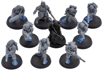 ASTRA MILITARUM 10 Cadian Shock Troops #1 Warhammer 40K 8257