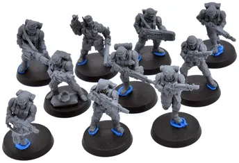 ASTRA MILITARUM 10 Cadian Shock Troops #2 Warhammer 40K 8295