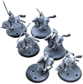 THE LORD OF THE RINGS 6 Riders Of Rohan #3 LOTR 8608