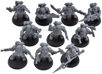 KHARADRON OVERLORDS 10 Arkanaut Company #2 Sigmar 8783