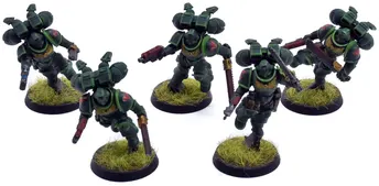 DARK ANGELS 5 Assault intercessors with Jump pack #1 Warhammer 40K 9414