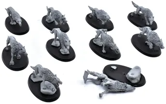 SOULBLIGHT GRAVELORDS 10 Dire Wolves #1 Sigmar 9599