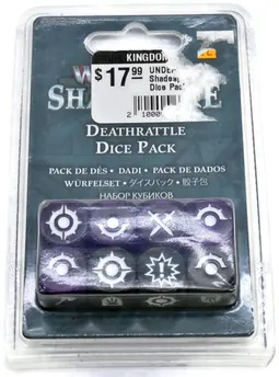 UNDERWORLDS 8 Dices #1 Sigmar Deathrattle dice 9650