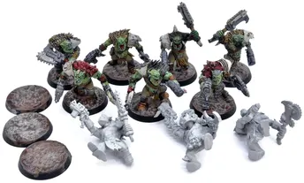 ORKS 10 Beast Snagga Boyz #1 Warhammer 40K 8428