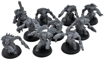 ORKS 10 Beast Snagga Boyz #2 Warhammer 40K 8435