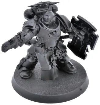 SPACE MARINES Lieutenant with Storm Shield #1 Warhammer 40K 8572