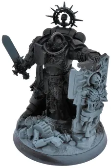 SPACE MARINES Captain with Relic Shield #1 Warhammer 40K 8589