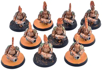 FYRESLAYERS 10 Grundstok Thunderers #1 CONVERTED Warhammer Sigmar 8596