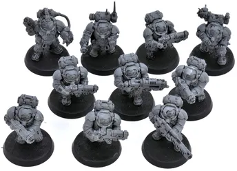 LEAGUE OF VOTANN 10 Hearthkyn Warriors #1 CONVERTED Warhammer 40K 9524