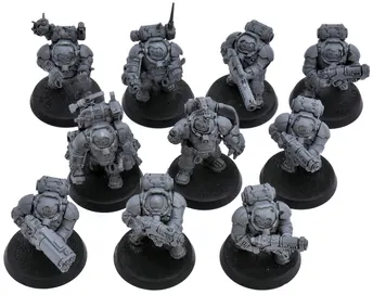 LEAGUE OF VOTANN 10 Hearthkyn Warriors #2 CONVERTED Warhammer 40K 9531