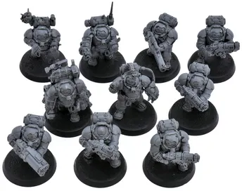 LEAGUE OF VOTANN 10 Hearthkyn Warriors #2 CONVERTED Warhammer 40K 9531