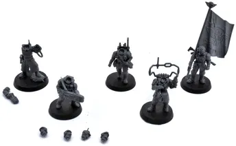 ASTRA MILITARUM 5 Cadian Command Squad #1 Warhammer 40K 9852