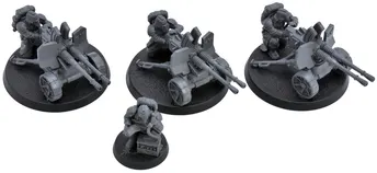 ASTRA MILITARUM 3 Krieg Heavy Weapons Squad #1 Warhammer 40K 9913