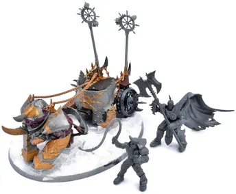 SLAVES TO DARKNESS Gorebeast Chariot #1 Warhammer Sigmar 0094