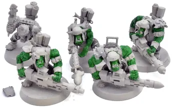 ORKS 5 Orks Lootas #1 CONVERTED Warhammer 40K 0339
