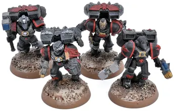 BLOOD ANGELS 4 Death Company With Jump Pack #1 Warhammer 40K 0544