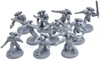 SPACE WOLVES 10 Blood Claw #3 Warhammer 40K 1862