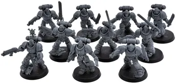SPACE WOLVES 10 Grey Hunters #1 Warhammer 40K 1916