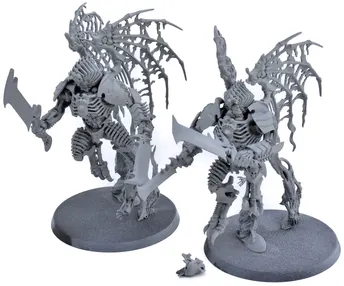 OSSIARCH BONEREAPERS 2 Morghast Archai #1 missing heads Warhammer Sigmar 2531