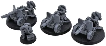 ASTRA MILITARUM Krieg Heavy Weapons Squad #1 Warhammer 40K 2555