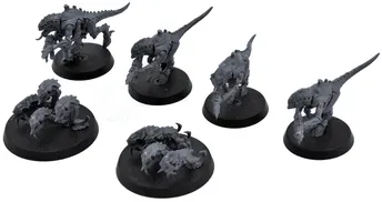 TYRANIDS 7 4 Termagants + 2 Ripper Swarm #2 Warhammer 40K 2678