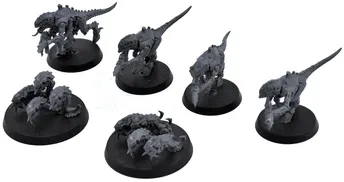 TYRANIDS 7 4 Termagants + 2 Ripper Swarm #2 Warhammer 40K 2678