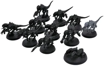 TYRANIDS 10 Termagants + Ripper Swarm #1 Warhammer 40K 2708