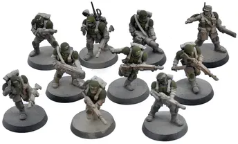 ASTRA MILITARUM 10 Cadian Shock Troops #1 Warhammer 40K 2791