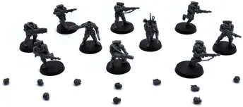 ASTRA MILITARUM 10 Cadian Shock Troops #2 Warhammer 40K 2891
