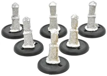 Circle Orboros 6 Shifting Stones #1 Metal Warmachine & Hordes 5814