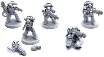SPACE MARINES 5 Hellblasters #1 Warhammer 40K 3454